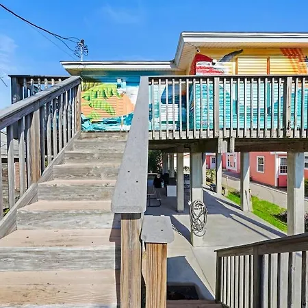Galveston Beach House Family/Pet Friendly Exterior photo