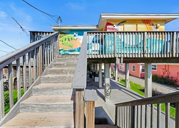 Galveston Beach House Family/Pet Friendly