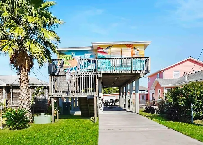Galveston Beach House Family/Pet Friendly